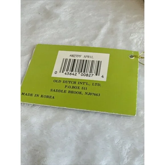 Vintage Cooper Tin Jello Mold Decor Flowers Floral Korea ODI Pfaltzgraff - Picture 8 of 9